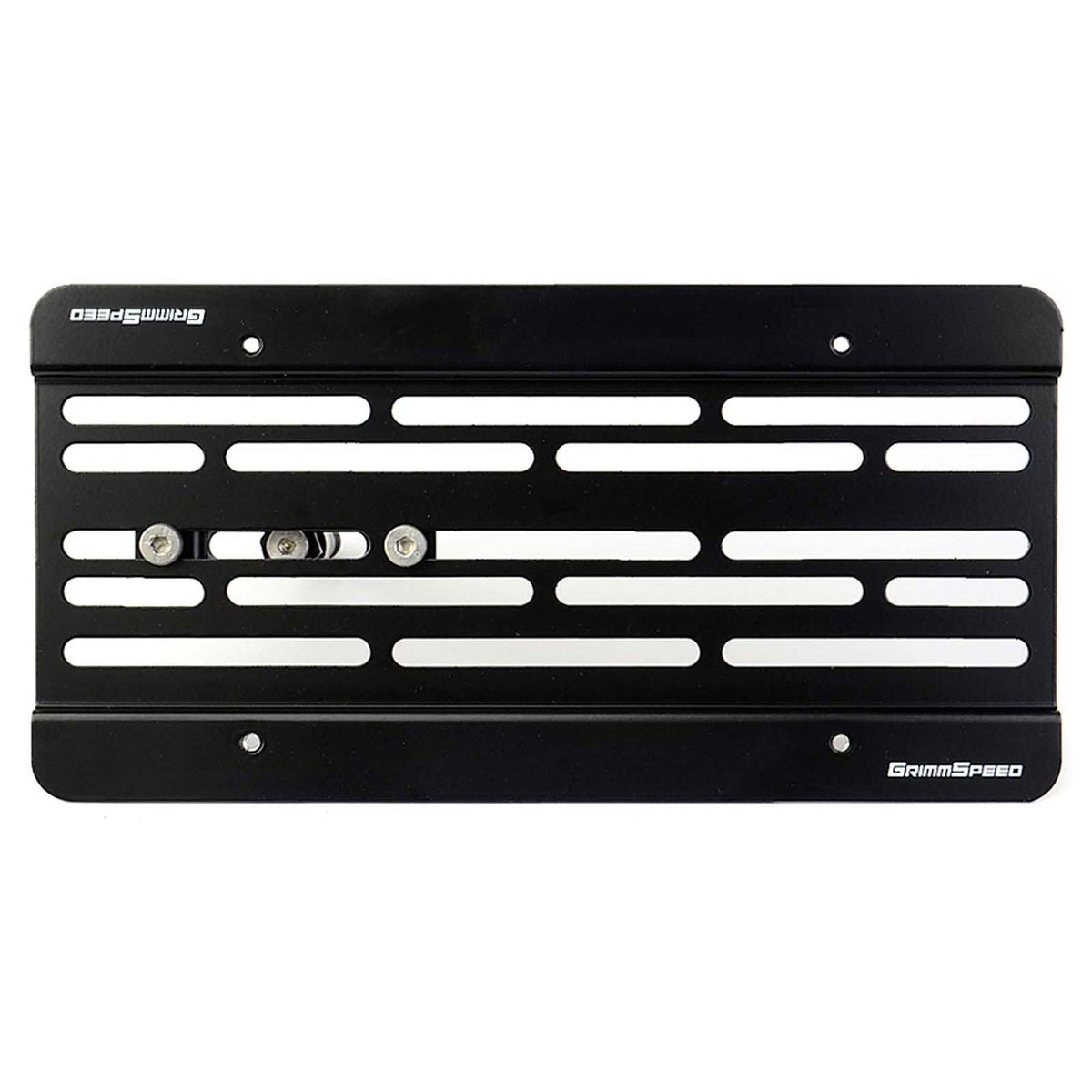 GRM094011 GrimmSpeed License Plate Relocation Kit - 2008-2014 Subaru WRX / 2008-2014 Subaru STI,