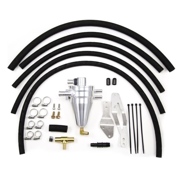 KILGR-MV3S-C Killer B Motorsport Air Oil Separator Complete Kit - Subaru STI 2008+ / Subaru WRX 2008-2014,