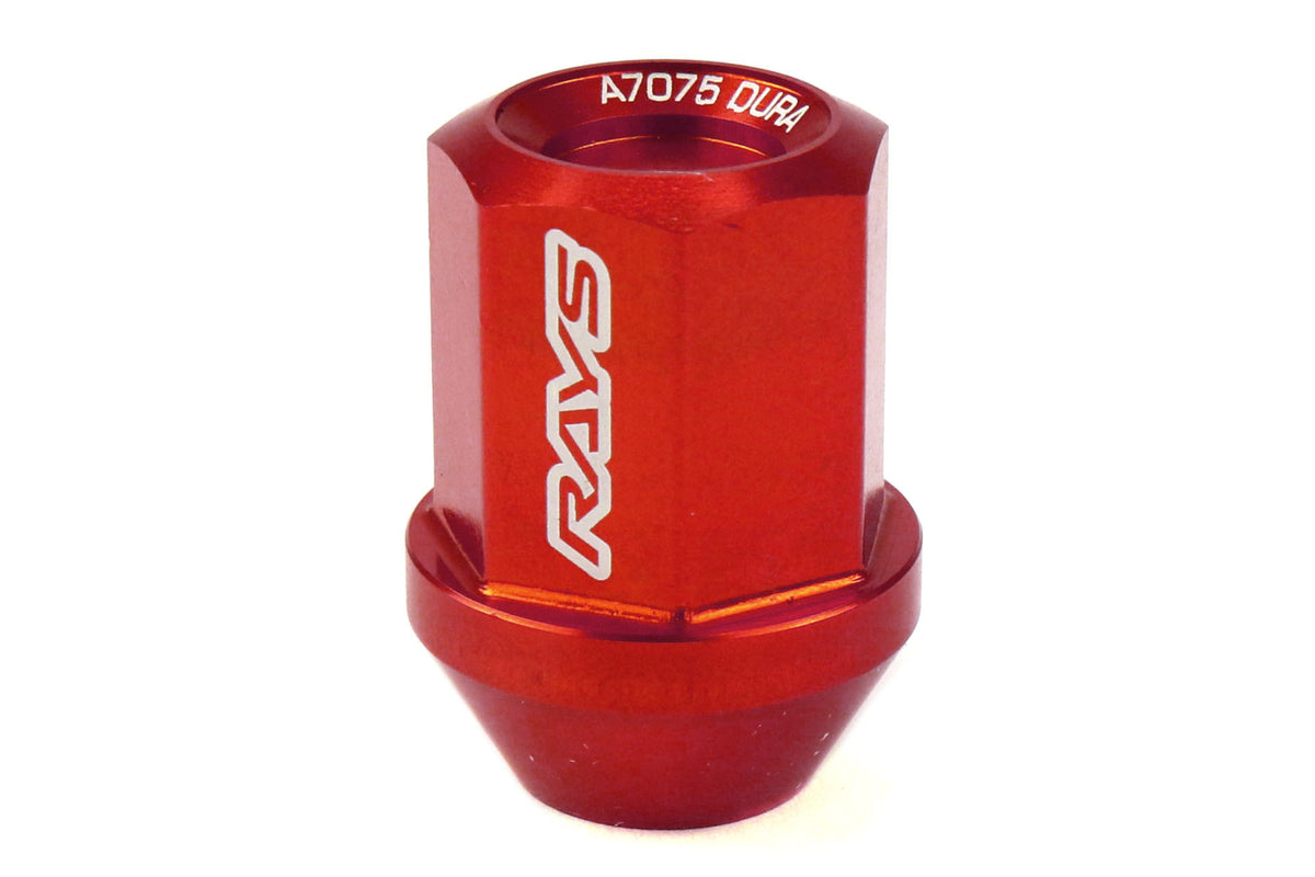 VLKWDURA3212125R Rays Dura-Nut L32 Straight Type lug nuts - 2015+ WRX / 2015+ STI / 2013+ BRZ / 2014+ FORESTER,