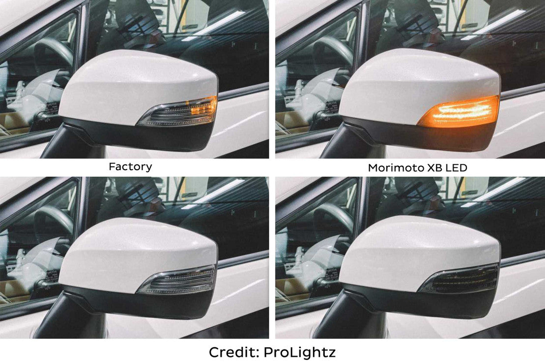MRMLFM48 Morimoto XB LED Side Mirror Lights Amber - 2015-2021 Subaru WRX & STI,