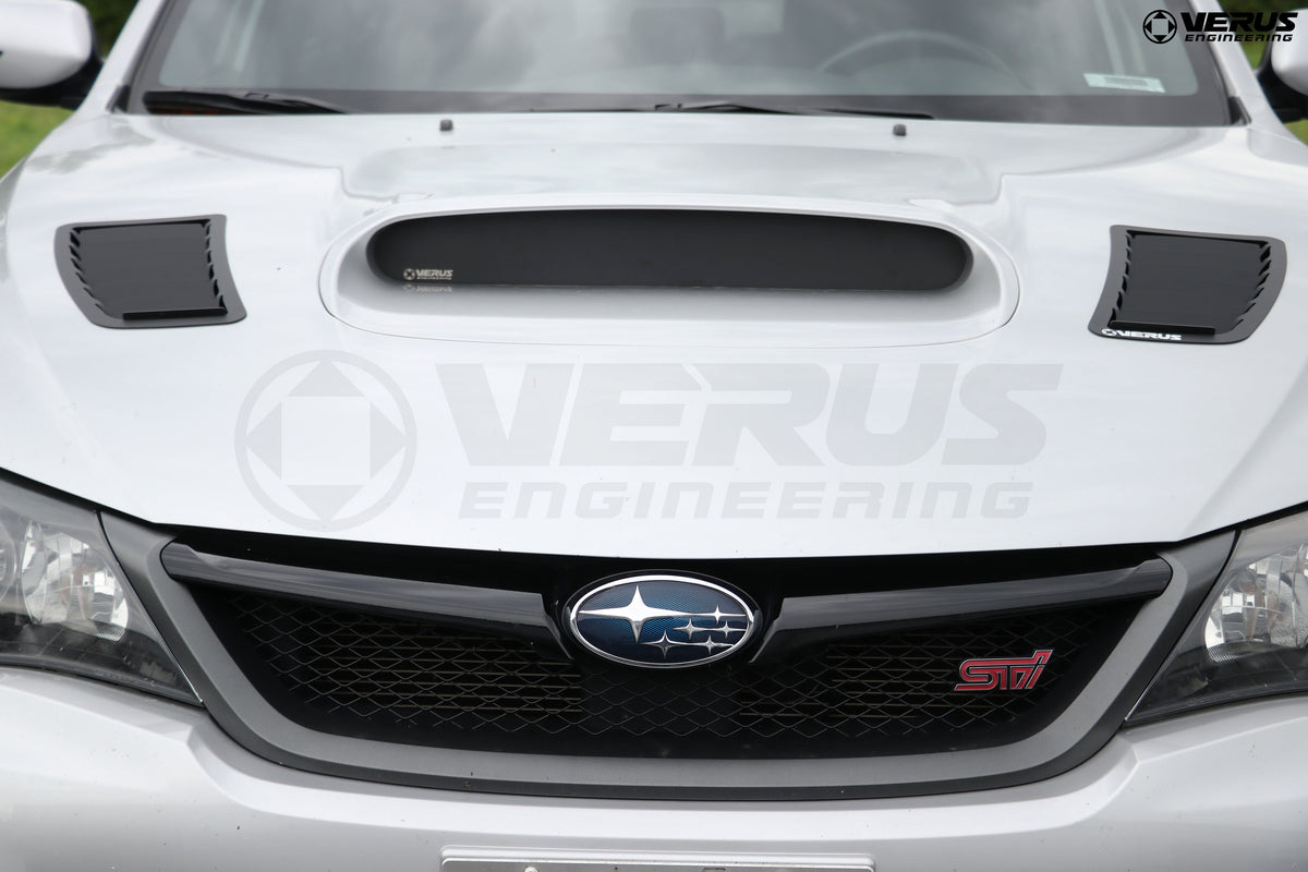 SKU: VERA0253A,,Verus Engineering OEM Hood Scoop Block-Off Kit - 2008-2014 Subaru WRX / STI,