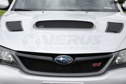 SKU: VERA0253A,,Verus Engineering OEM Hood Scoop Block-Off Kit - 2008-2014 Subaru WRX / STI,