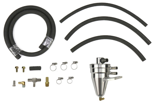KILFA-MV3S-C Killer B FA20 WRX Air/Oil Separator - 2015+ WRX / 2015+ STI-With Plumbing,