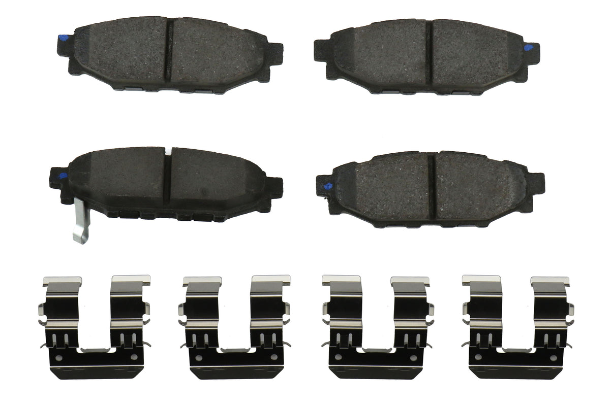 STT105.11140 Stoptech PosiQuiet Ceramic Brake Pads Rear - 2015-2021 Subaru WRX / 2013-2021 FRS / BRZ / 86,