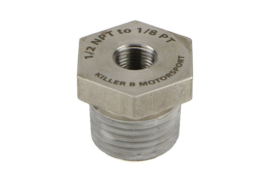 KILNPTPT Killer B Motorsport 1/2NPT to 1/8PT Adapter -,