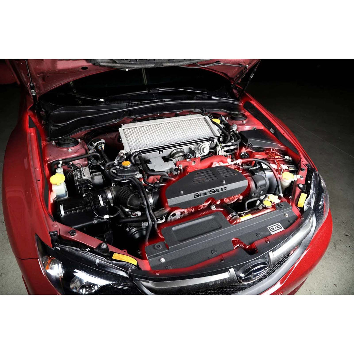 GRM096058 GrimmSpeed Fender Shrouds Black - 2008-2014 Subaru WRX / STI,