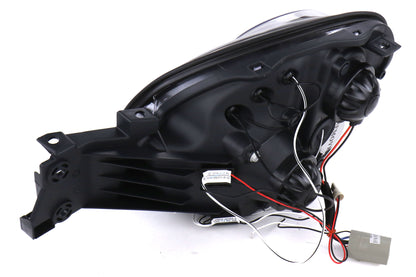 SCDLHP-WRX02JM-TM Spec-D Black Dual Projector Headlights w/ Parking LEDs - 2002-2003 Subaru WRX,