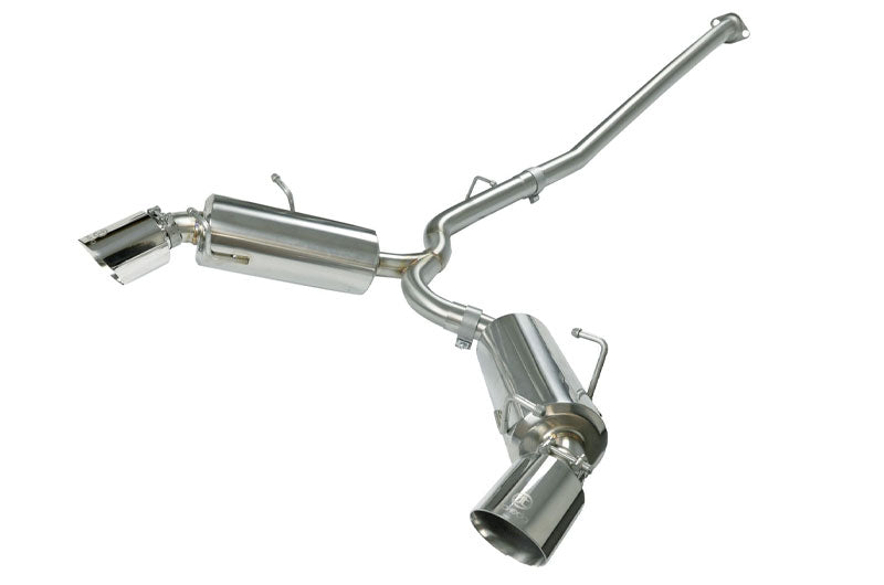 Advanced Flow Engineering Takeda 2-1/2 IN 304 Stainless Steel Cat-Back Exhaust System w/Polished Tip H4-2.0L - 2013-2016 Scion FR-S / 2013-2020 Subaru BRZ / 2017-2019 Toyota 86
