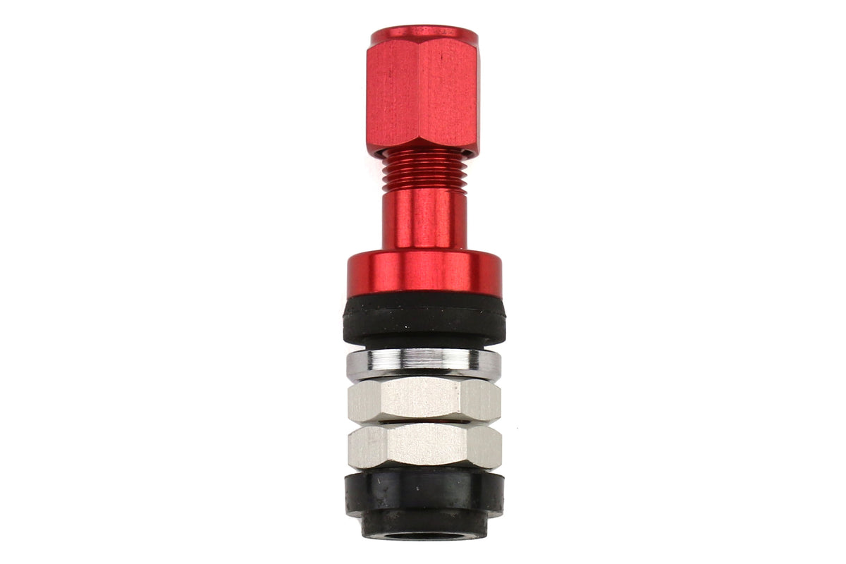 ENKA379-VALVERED Enkei RPF1 Bolt-On Valve Stem - Universal-Red,