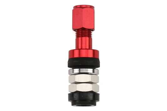 ENKA379-VALVERED Enkei RPF1 Bolt-On Valve Stem - Universal-Red,