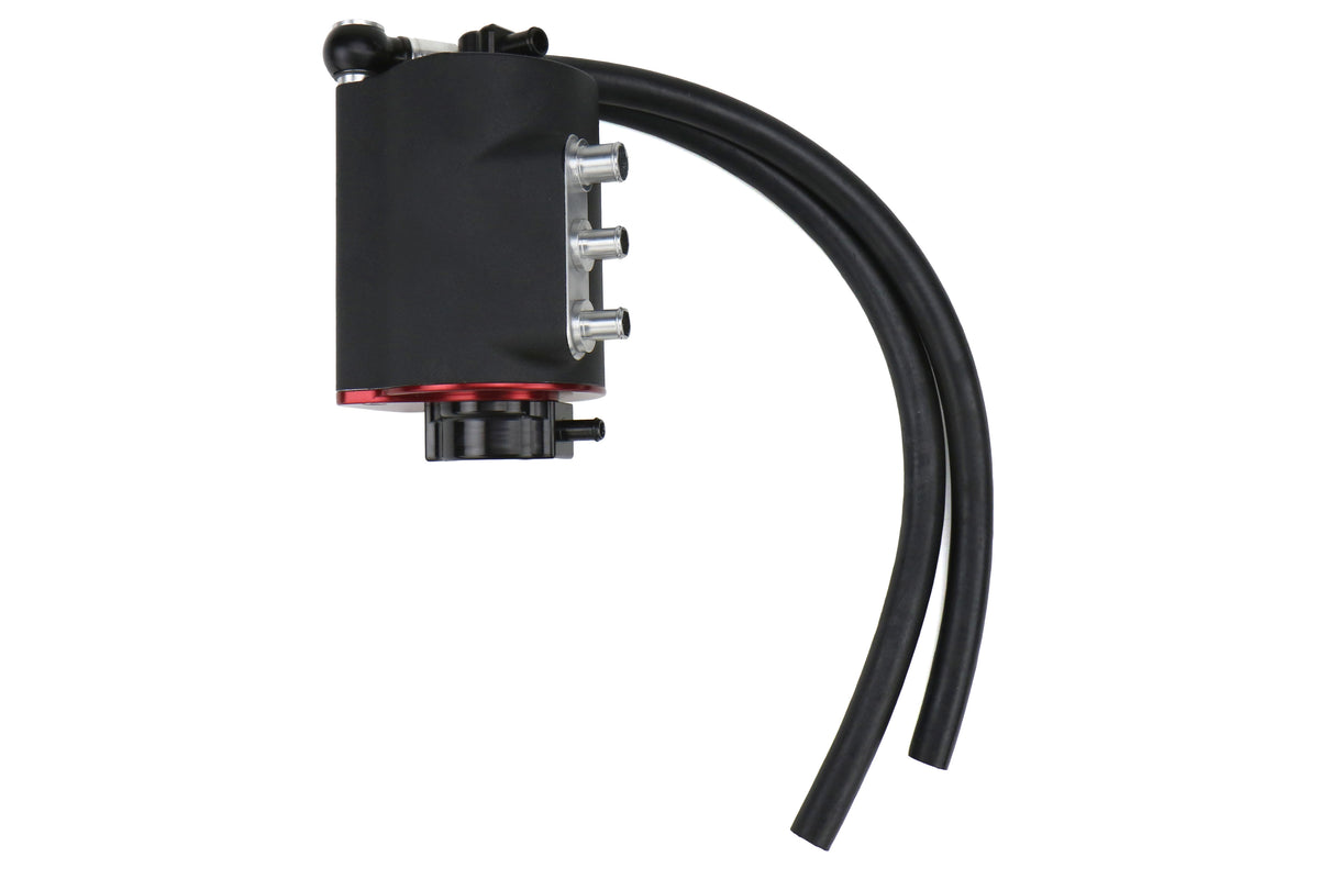 COB811615 COBB Tuning Air Oil Separator Black/Red - 2002-2007 Subaru WRX / 2004-2007 STI,