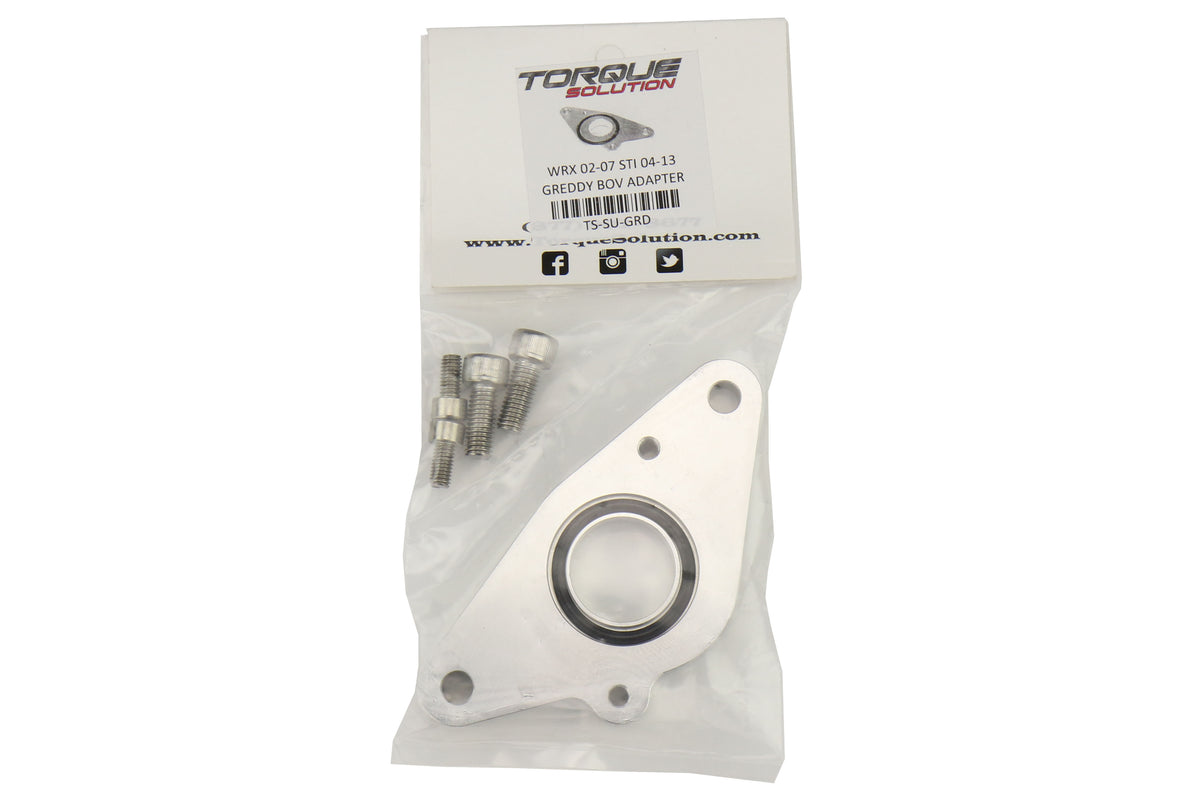 TQSTS-SU-GRD Torque Solution Greddy BOV Adapter Flange - 2015+ STI,