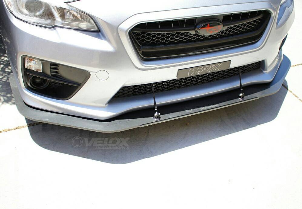 VERA0027A SubiSpeed Front Splitter by Velox Motorsports - 2015+ WRX / 2015+ STI,