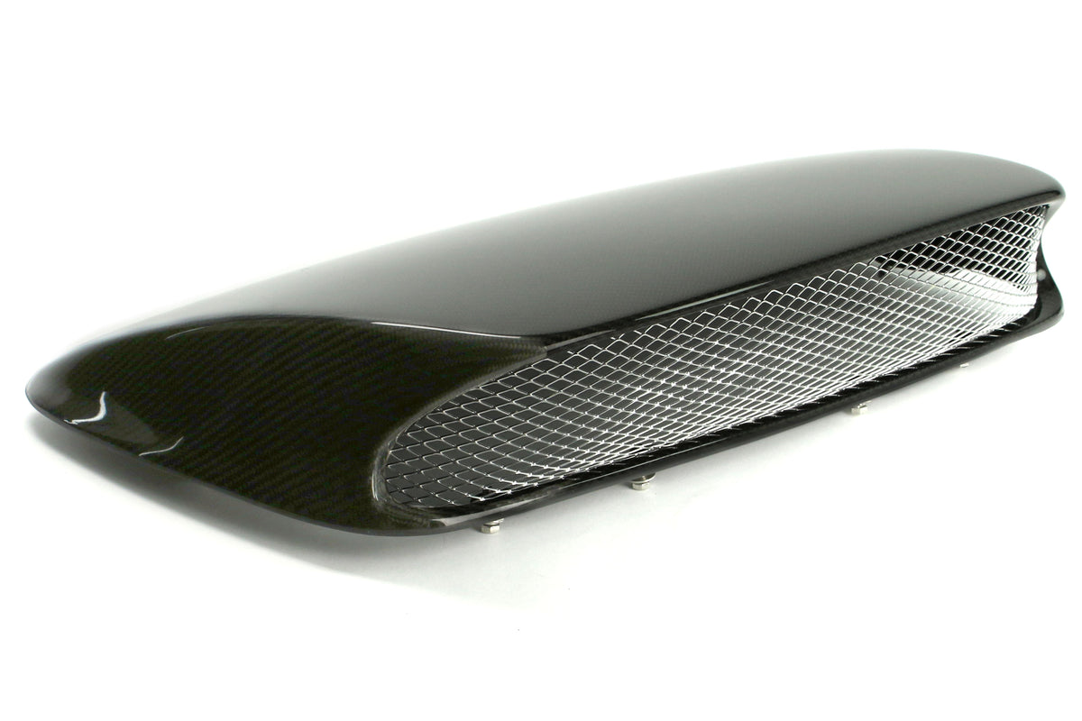 SEIHDS0607SBIMP-STI Seibon Carbon Fiber S Style Hood Scoop - Subaru WRX 2006-2007 / STI 2006-2007,