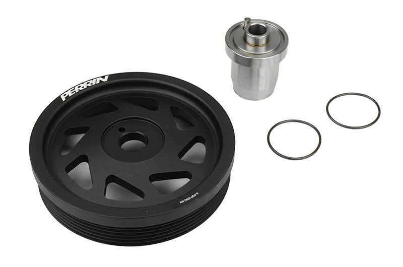 PERRIN Lightweight Crank Pulley for FA/FB Engines with Small Hub - Subaru Models (inc. 2017-2021 Crosstrek / 2019-2021 Forester)