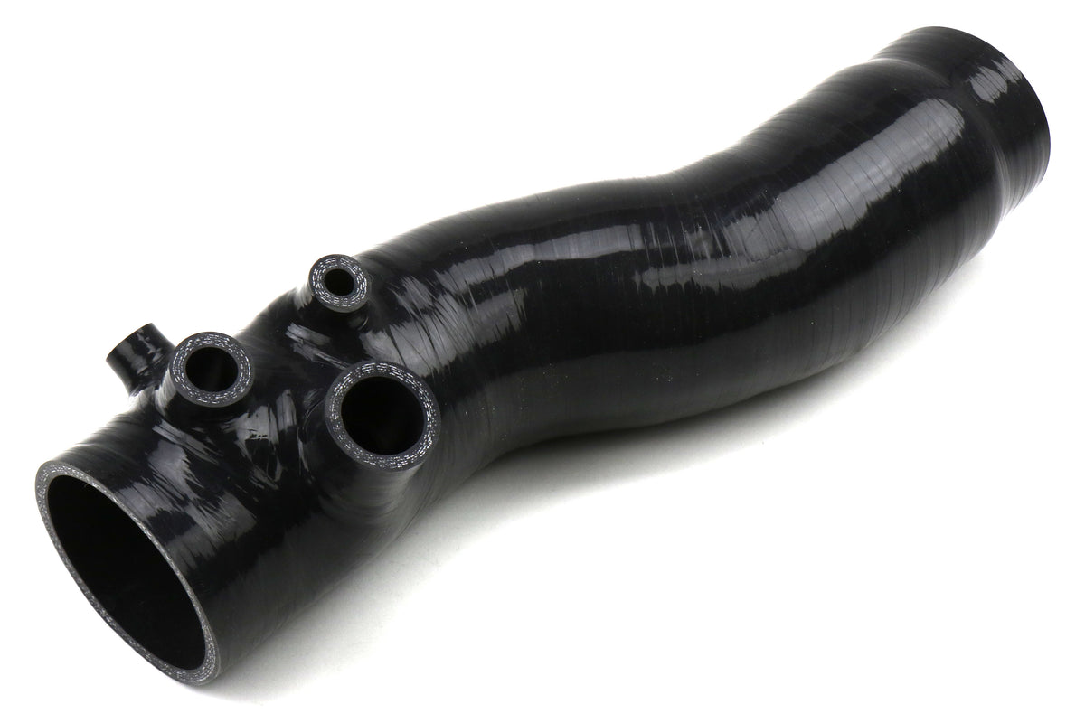 PERPSP-INT-424BK Perrin 3.0" Turbo Inlet Hose With Nozzle - 2015-2018 WRX-Black,