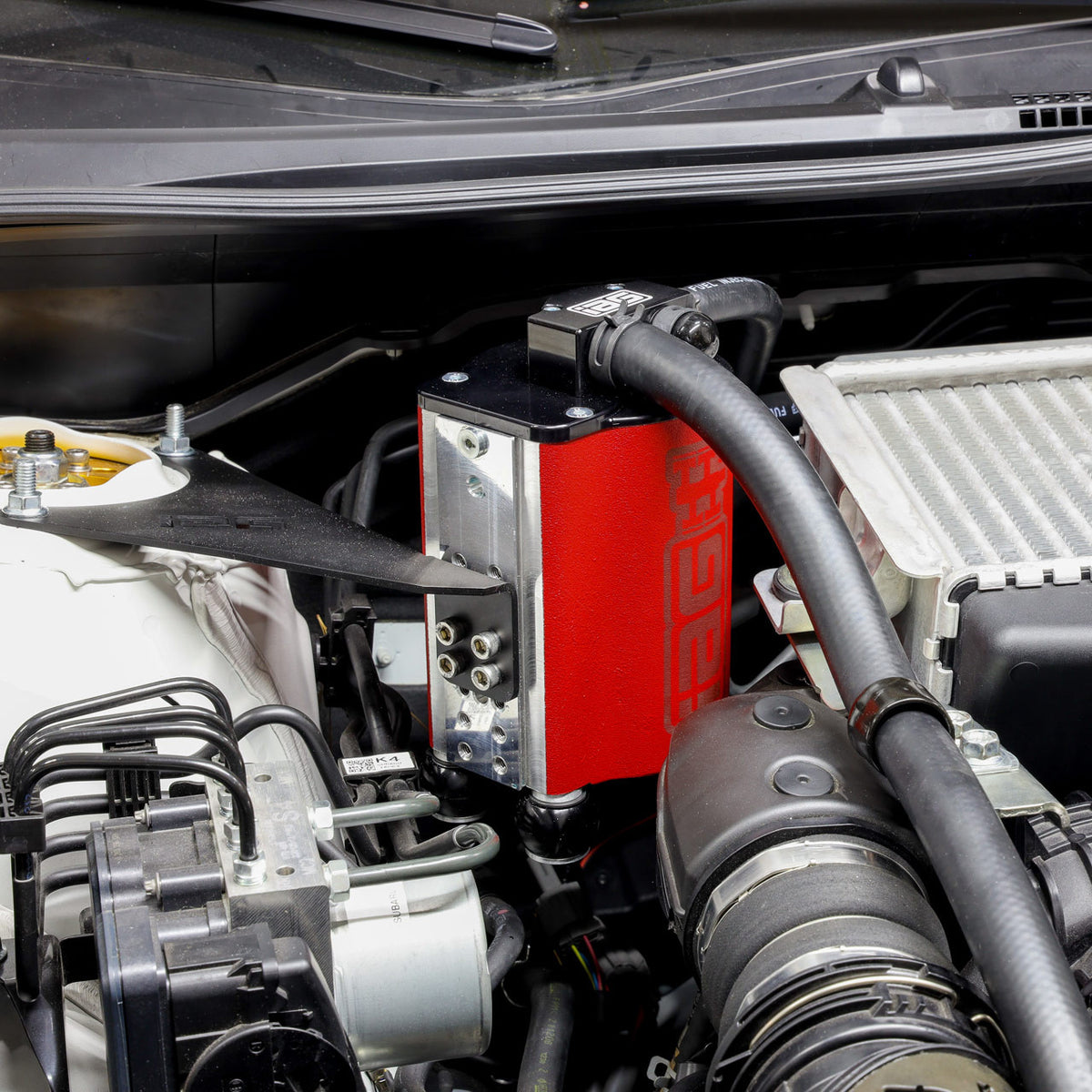 SKU: IAGIAG-ENG-7183RD,,IAG Air Oil Separator AOS - Red - 2022-2023 Subaru WRX,