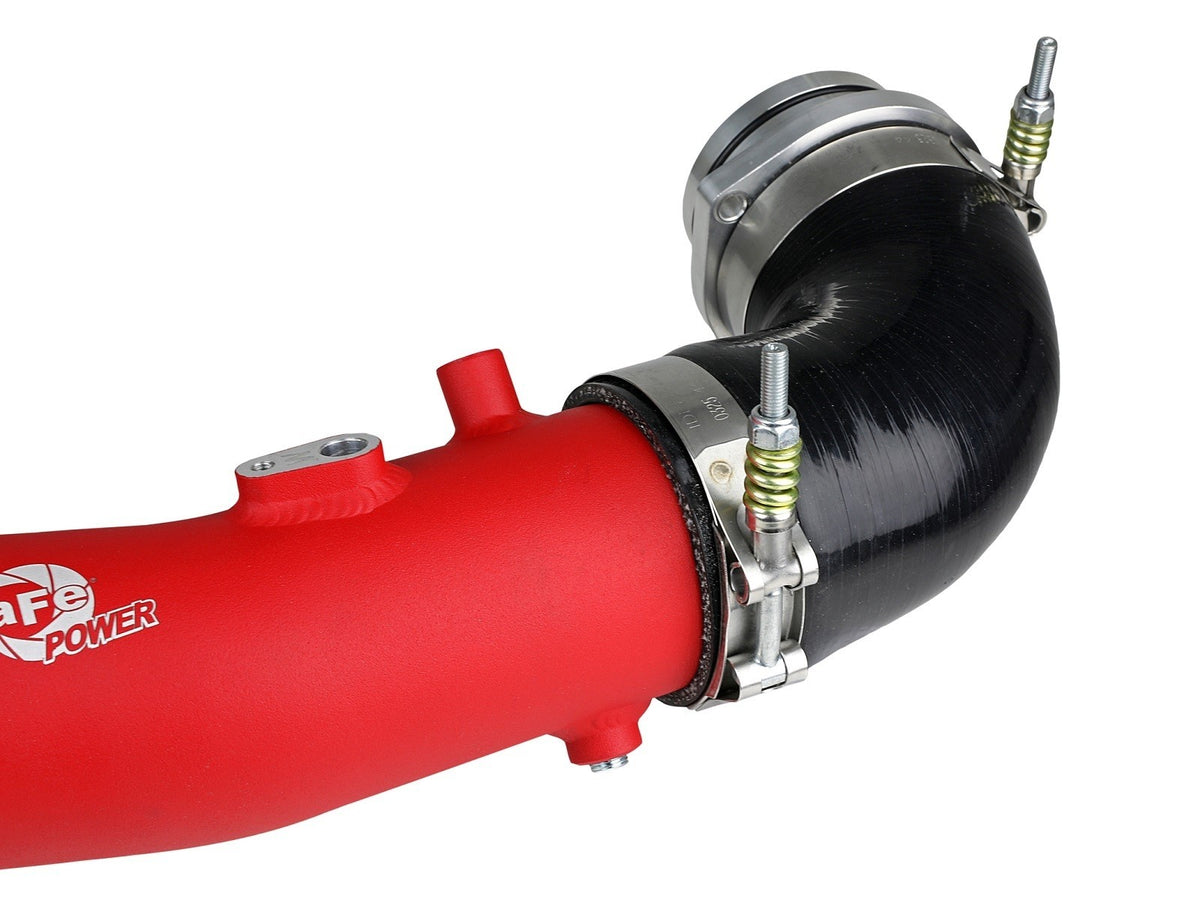 AFE46-20398-R AFE BladeRunner 2-1/2" to 3" Intercooler Tube Hot Side - 2020 Supra-Red,