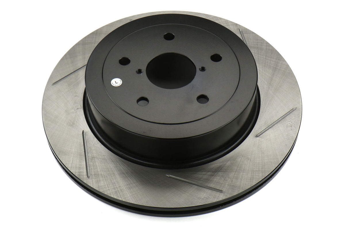 Stoptech Slotted Rear Left Rotor Single - 2005-2007 Subaru STI