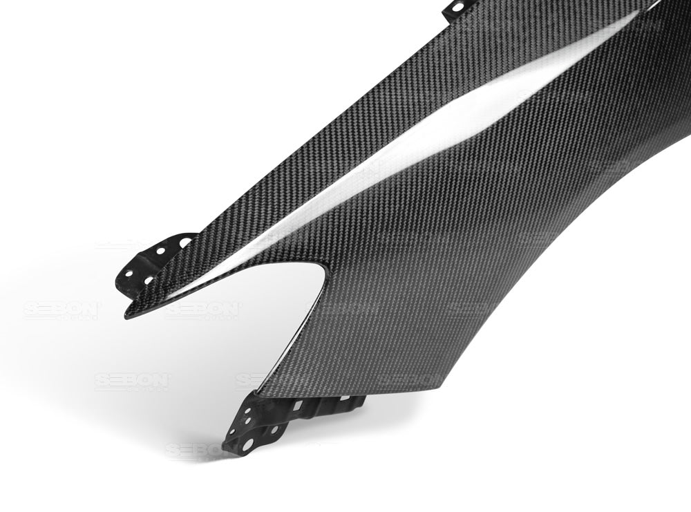 SEIFF15SBIMP Seibon Carbon OEM Style Carbon Fiber Fenders - 2015+ WRX / 2015+ STI,