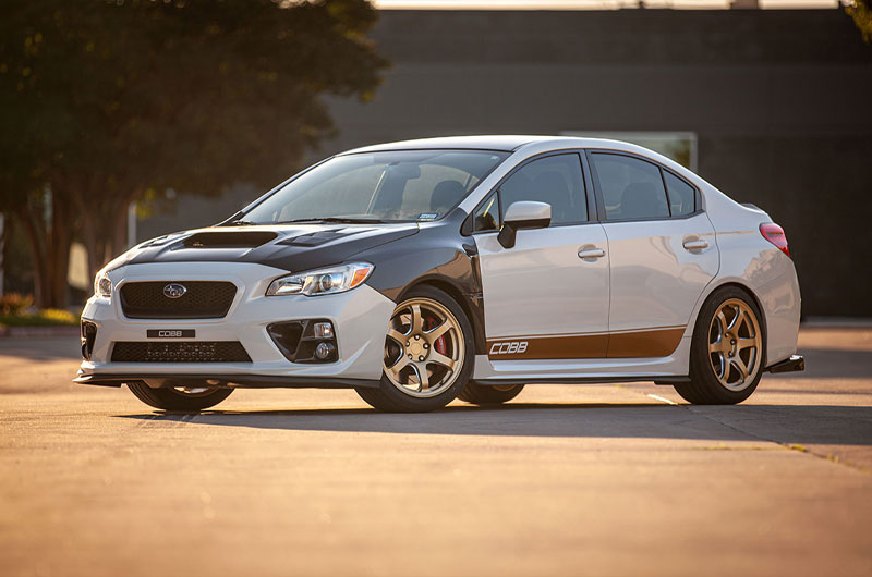 COB8W4625S COBB Tuning Titan7 T-D6 COBB Edition 18x9.5 +40 Cyber Gold Wheels - 2015-2021 Subaru WRX & STI,
