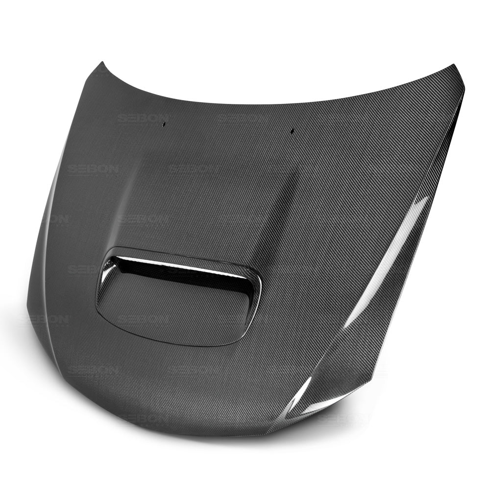 SEIHD0809SBIMP-OE Seibon Carbon Fiber OE Style Hood - 2008-2014 Subaru WRX / 2008-2014 Subaru STI,