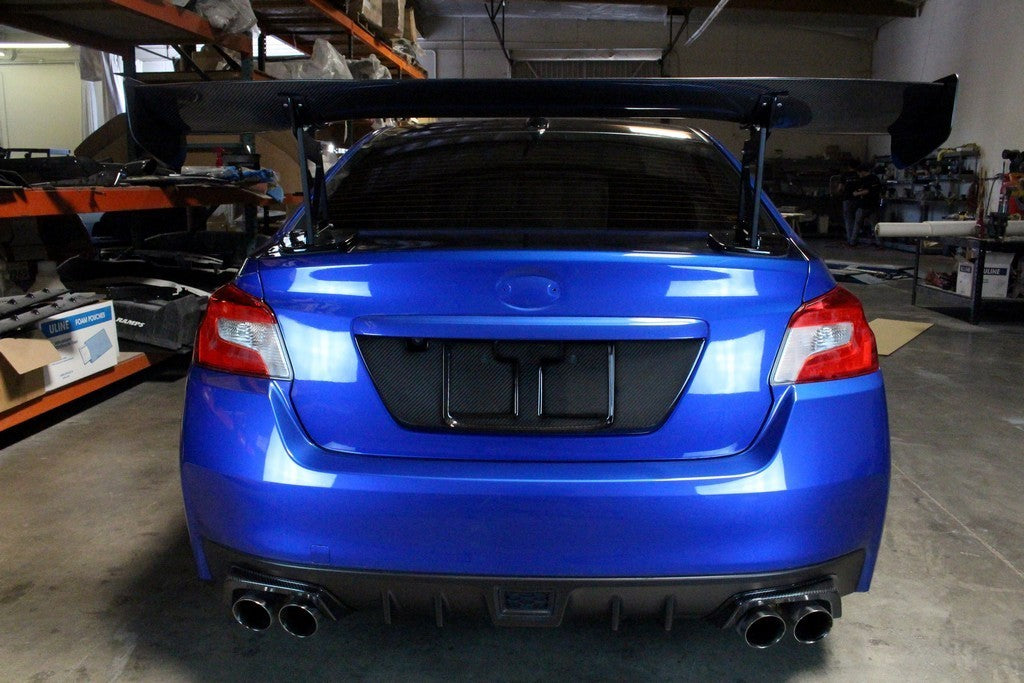 APPCBX-WRXLIC15 15-20 Subaru WRX & STI APR Carbon Fiber License Plate Backing,