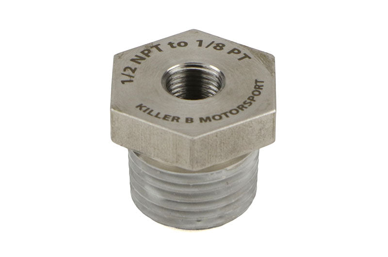 KILNPTPT Killer B Motorsport 1/2NPT to 1/8PT Adapter -,
