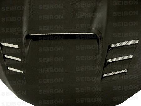 Seibon Carbon Fiber CWII Style Hood - 2008-2014 Subaru WRX / STI