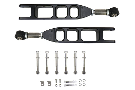 ISCISC-S012CA-V3-B ISC Suspension V3 Control Arms in Stealth Black Finish - 2008+ Subaru WRX & STI / 2013-2020 FRS / BRZ / 86,