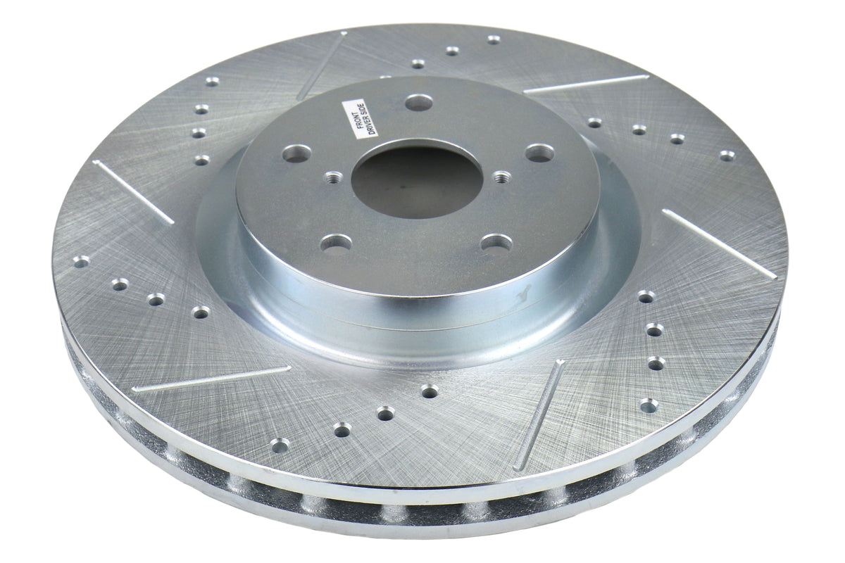Power Stop Front Z23 Evolution Sport Brake Kit - 2005-2014 Subaru Impreza