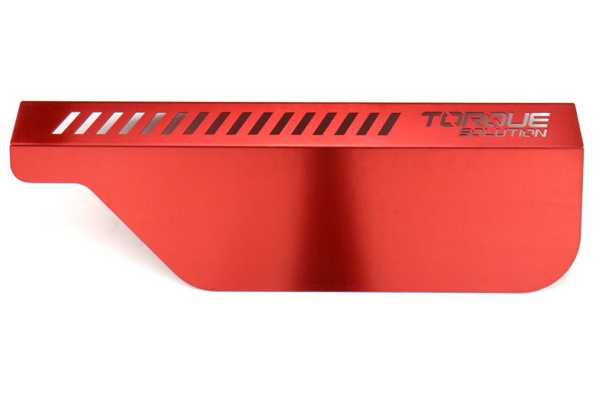 TQSTS-SU-289R Torque Solution Engine Pulley Cover - 2015+ WRX / 2014+ Forester XT-Red,