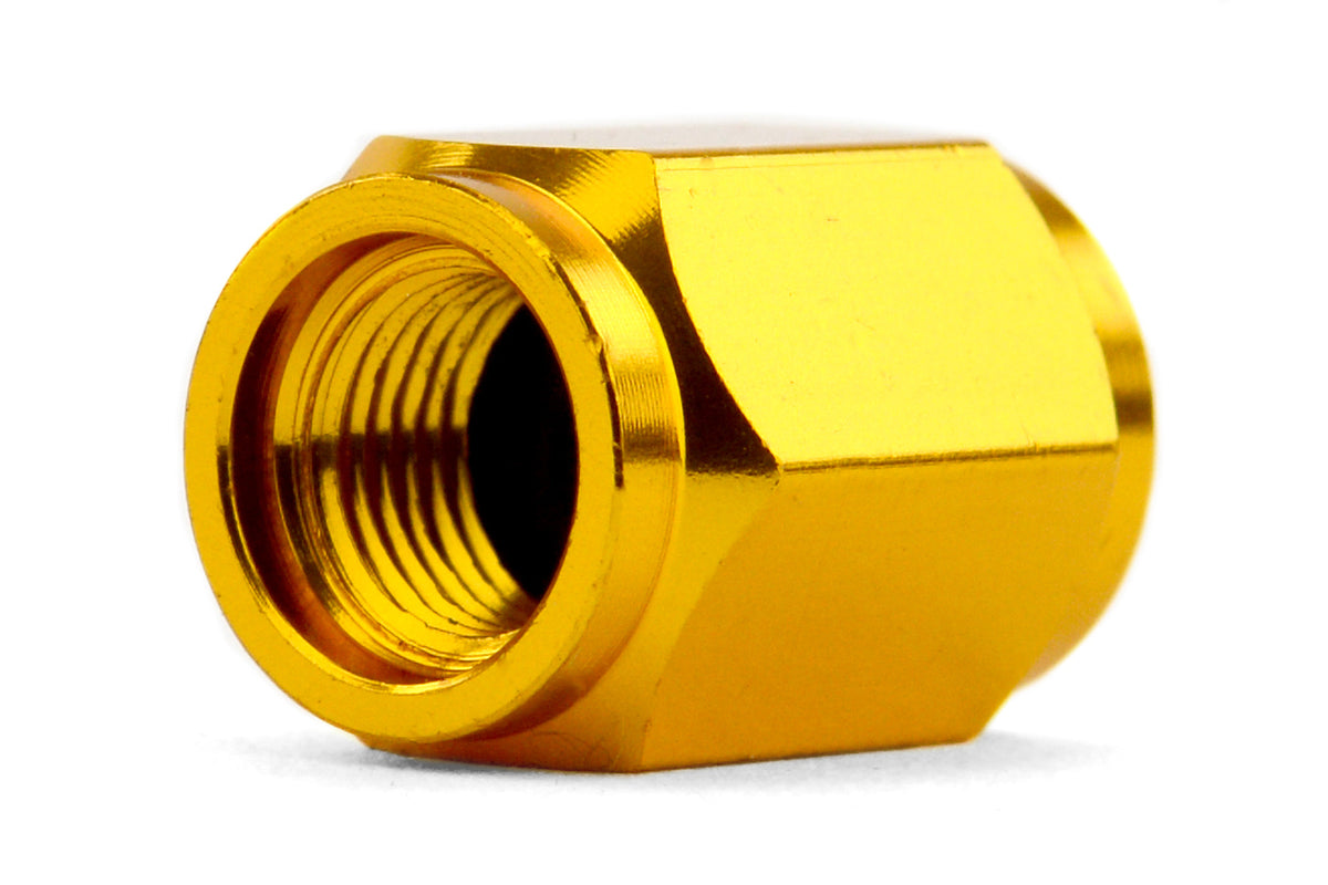 KICWCKIVA Project Kics Leggdura Valve Cap Set - Universal-Gold,