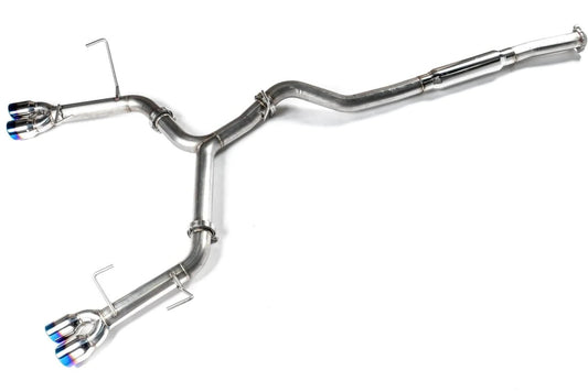 SKU: 200-30-EXH-010,,ETS Extreme Catback Exhaust Resonated Burnt Tips,