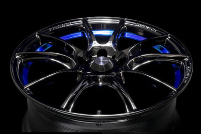 WedsSport SA-25R Blue Light Chrome II 18x9.5 +38mm 5x114.3 (Single Wheel) - 2015-2024 Subaru WRX / 2015-2021 STI / 2019-2024 Forester