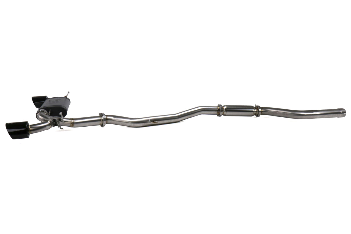 AFE49-36043-B aFe Takeda 3" to 2-1/2" 304 Stainless Steel Catback Exhaust - 2020 Supra-Black,