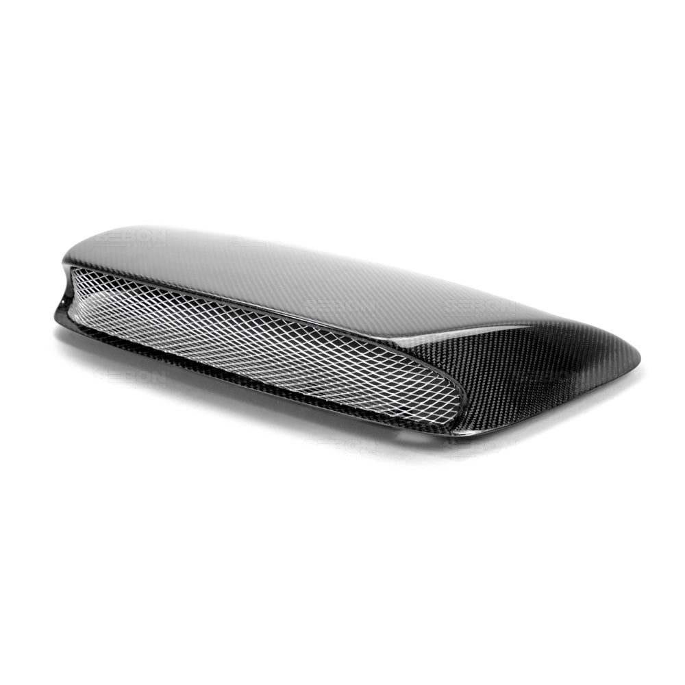 SEIHDS0607SBIMP-STI Seibon Carbon Fiber S Style Hood Scoop - Subaru WRX 2006-2007 / STI 2006-2007,