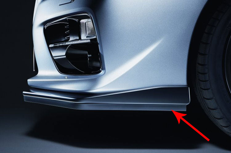 STIST960204S292 15-20 STI JDM Front Skirt Lip for STI Front Spoilers - 2015-2020 Subaru WRX / STI,