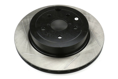 STT937.47511 Stoptech Street Axle Pack Slotted Rotors With Pads Rear - 2008-2017 Subaru STI,