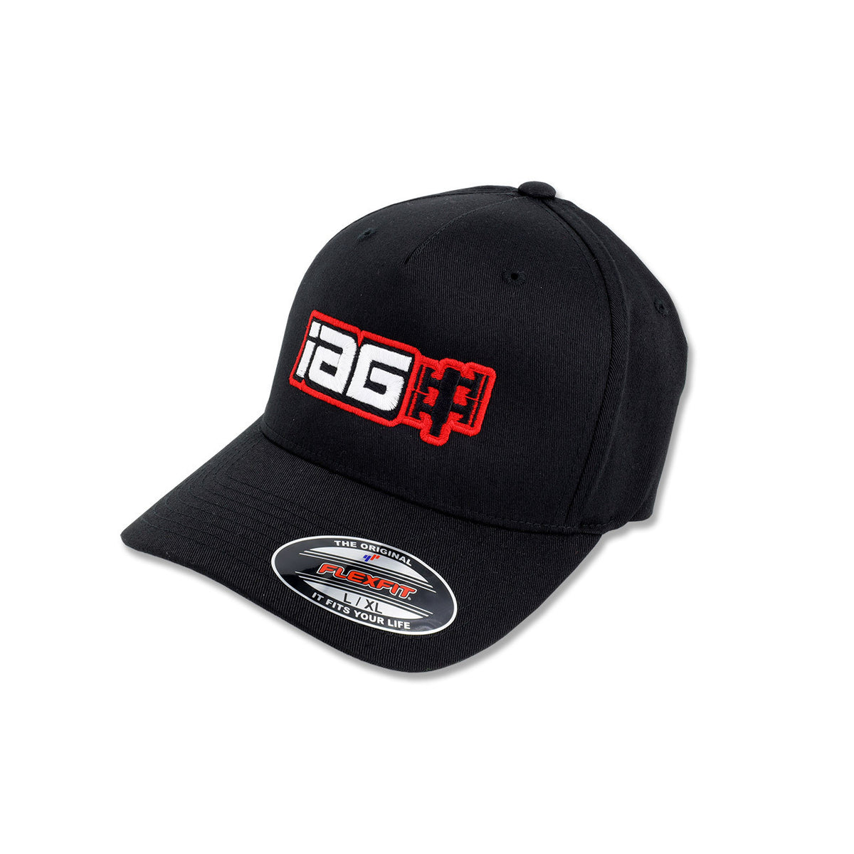 IAGIAG-APP-2065SM IAG Black logo Boxer hat,