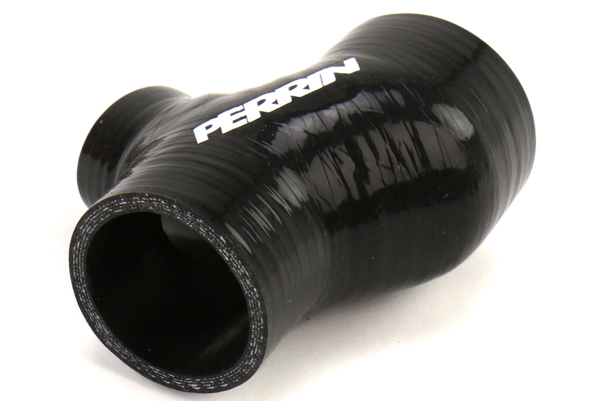 PERPSP-ITR-200BK Perrin High Flow Aluminum Charge Pipe - 2015+ WRX / 2014+ Forester XT-Black,