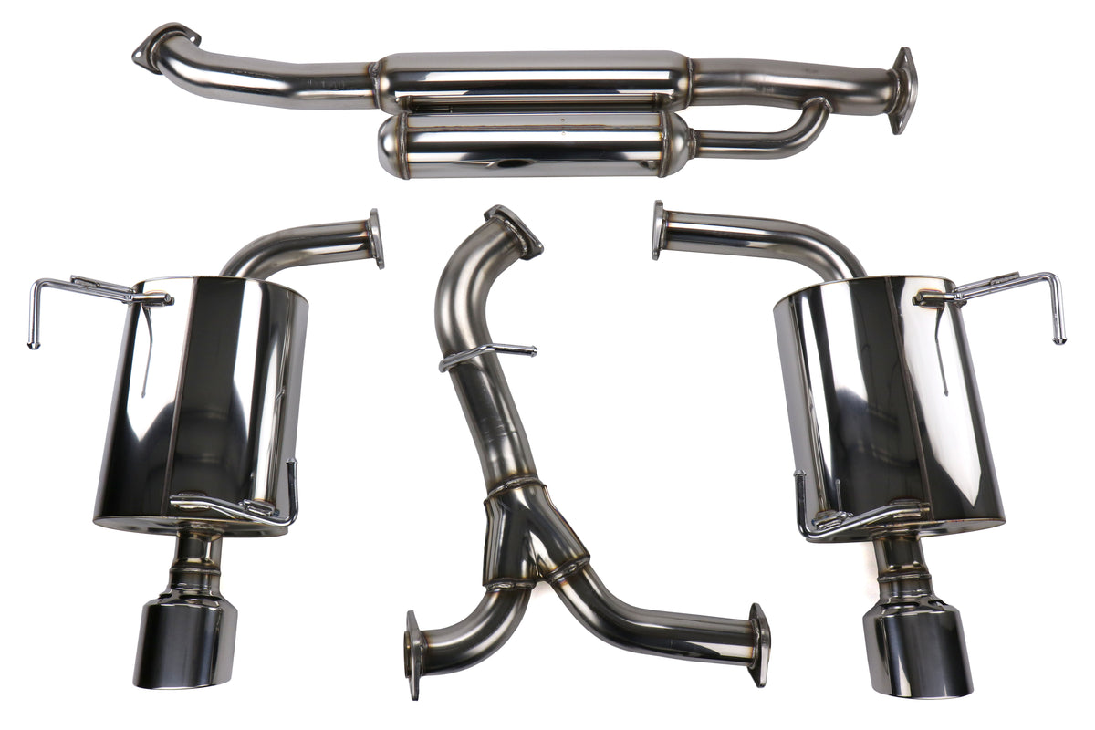 HKS31029-AF012 HKS S4 Super Turbo Cat Back Exhaust System - 2015-2020 WRX / STI,