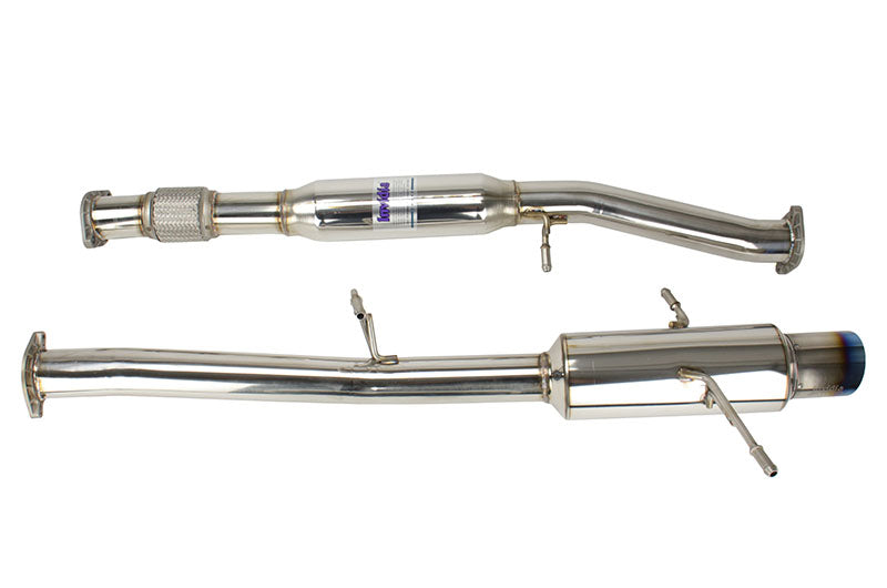INVHS02SW1GTT Invidia N1 Cat Back Exhaust Titanium Tip - 2002-2007 Subaru WRX/STI,