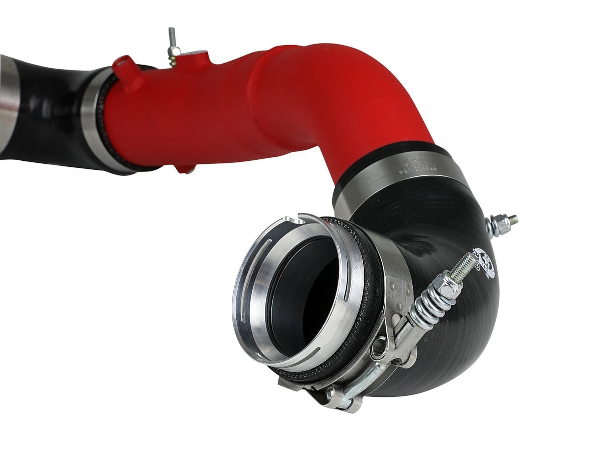AFE46-20398-R AFE BladeRunner 2-1/2" to 3" Intercooler Tube Hot Side - 2020 Supra-Red,