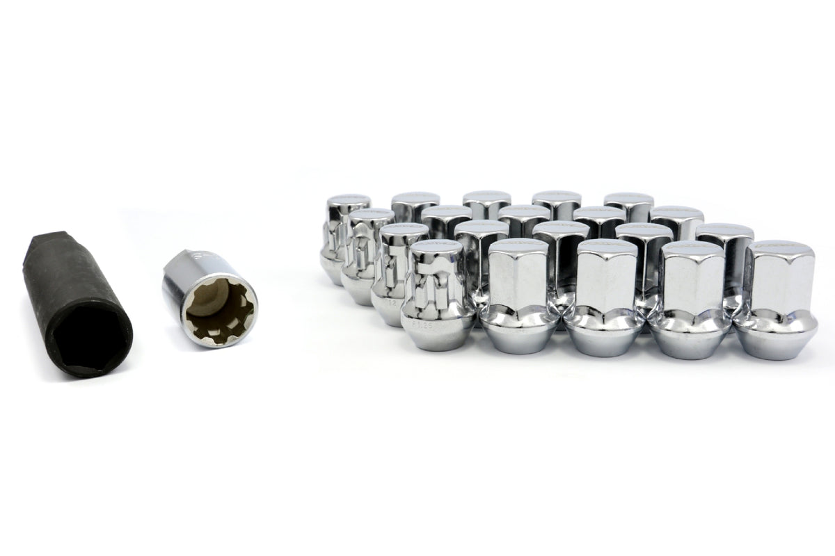 VLKW1712125C Rays Lug Nuts 17Hex Lock & Lug Nut Chrome,