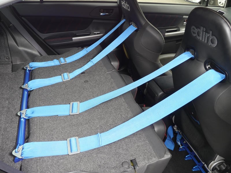 CUS6A1 492 TP Cusco Power Brace Rear Trunk Plus - 2015+ WRX / STI,