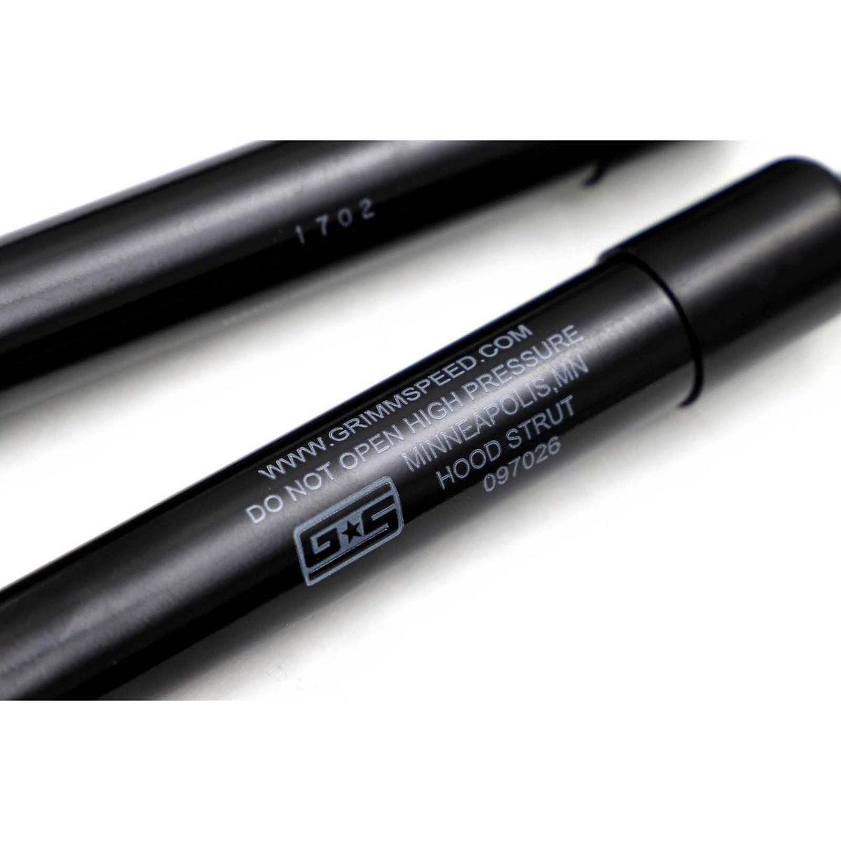 GRM097029 GrimmSpeed High Lift Hood Struts - 2008-2014 Subaru WRX / 2008-2014 Subaru STI,