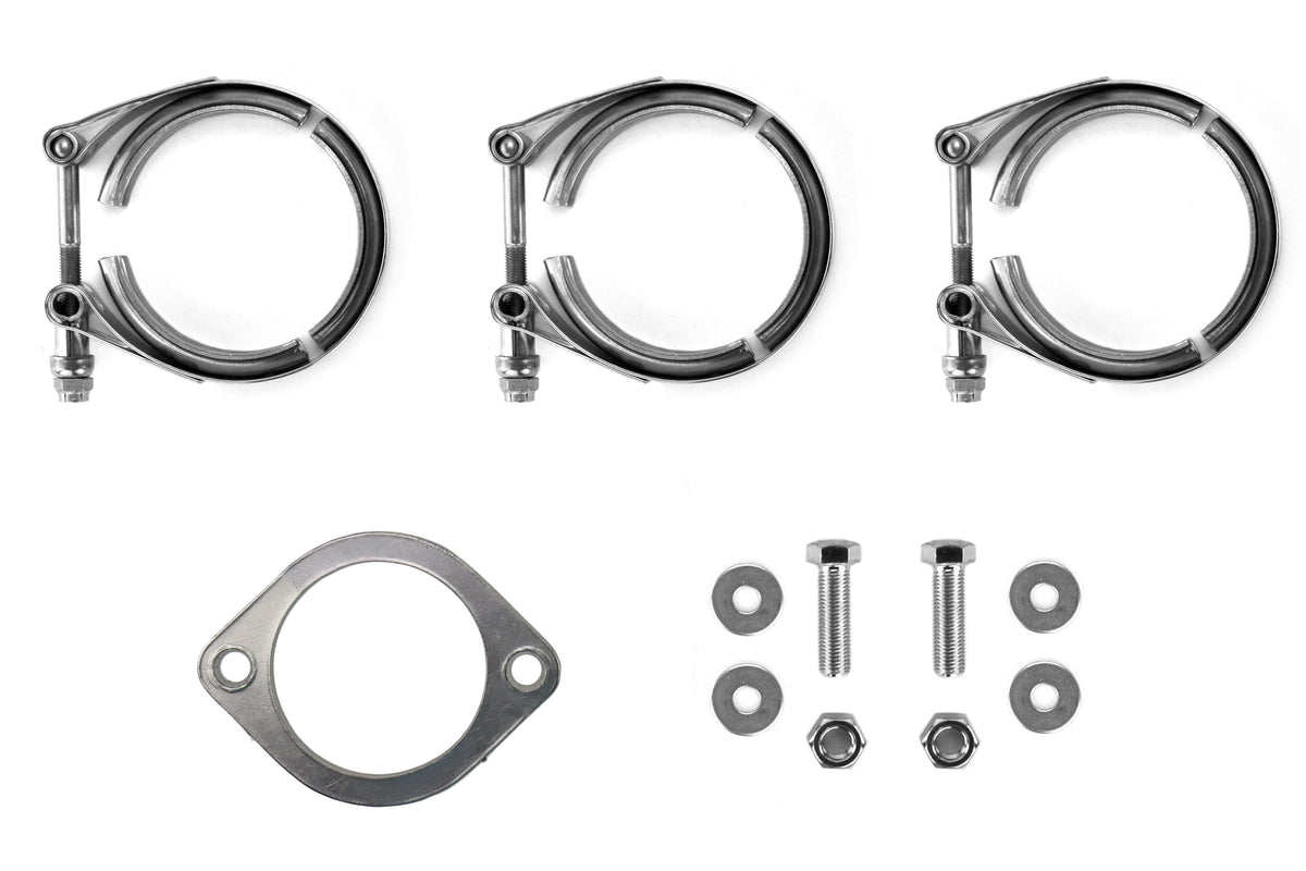 ETS200-30-EXH-014 ETS Catback Exhaust System - 2015+ WRX / STI-Muffled-Add Resonator-Blue Tips,
