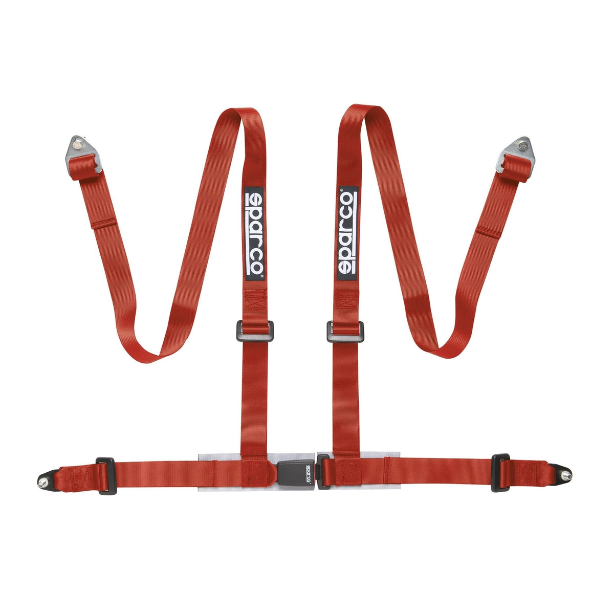 SPR04604BV1RS Sparco Belt 2 Inch 4-Point Bolt-In Harness - Universal-Red,