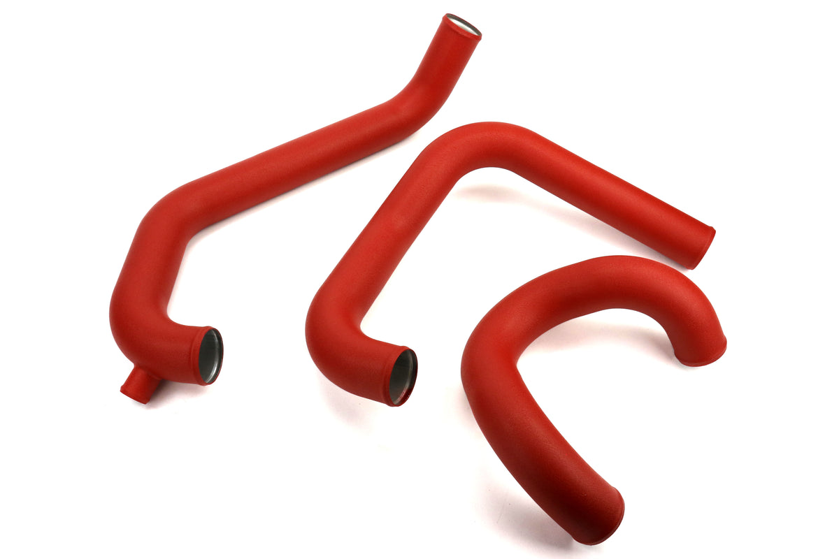 PERPSP-ITR-438-2RD/BK Perrin Front Mount Intercooler Tubes and Couplers (Red and Black) - 2015+ STI,